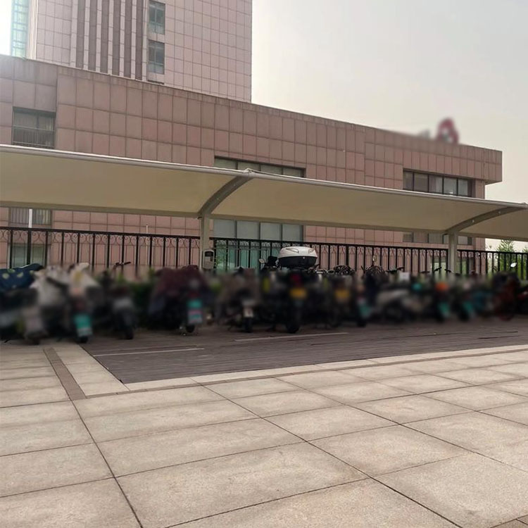 宁波膜结构电动车棚