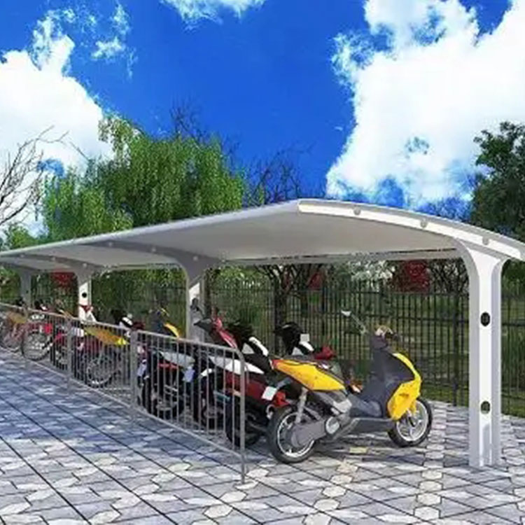 宁波膜结构电动车棚